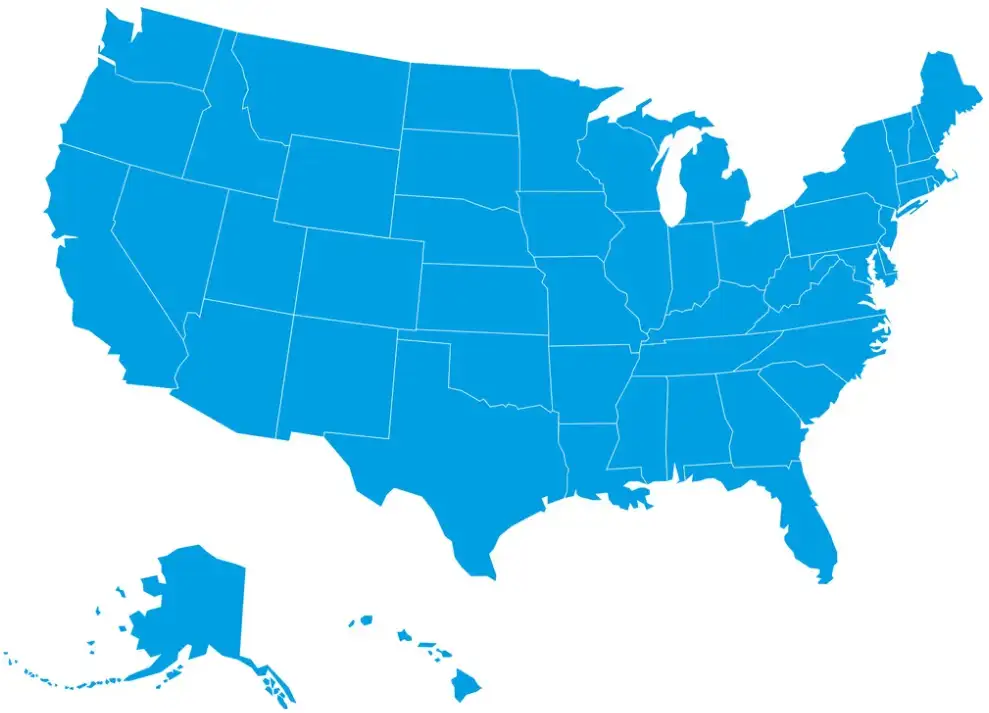 US graphic showing alt fuel truck cooridors.